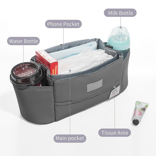 High Capacity Stroller Organiser The Gift Atelier