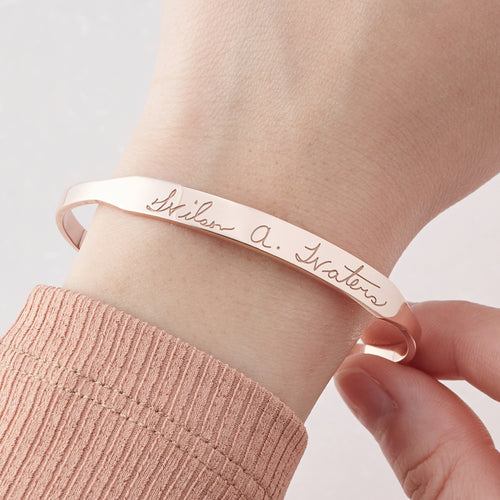 Personalised Handwriting Bracelet – Meaningful Gift for Her The Gift Atelier